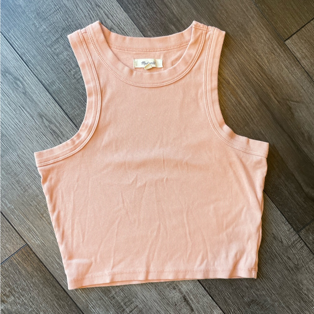 Madewell Tank Top size small peach